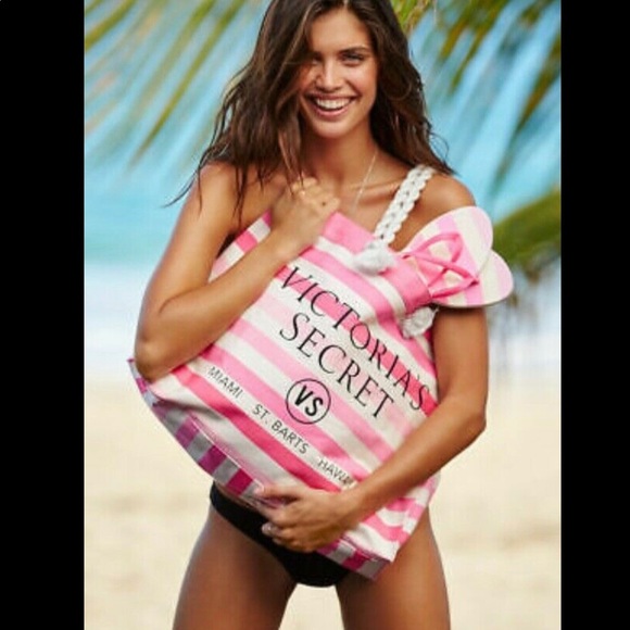 Victorias Secret BEACH BAG SET~FLIP FLOPS M 7-8 - Picture 13 of 14